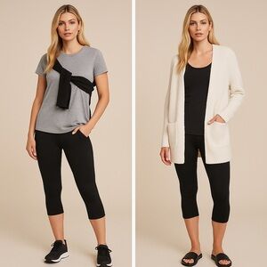 🖤 GapFit High Rise Power Leggings - Black (Size M) 🖤